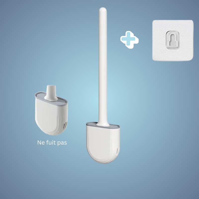 Brosse de toilette silicone