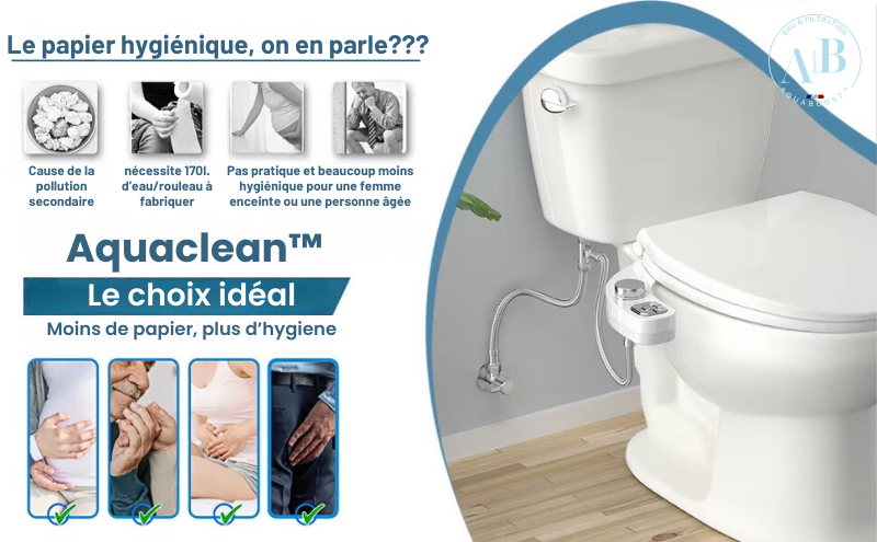 Aquaclean™ - Toilette japonaise sans électricité