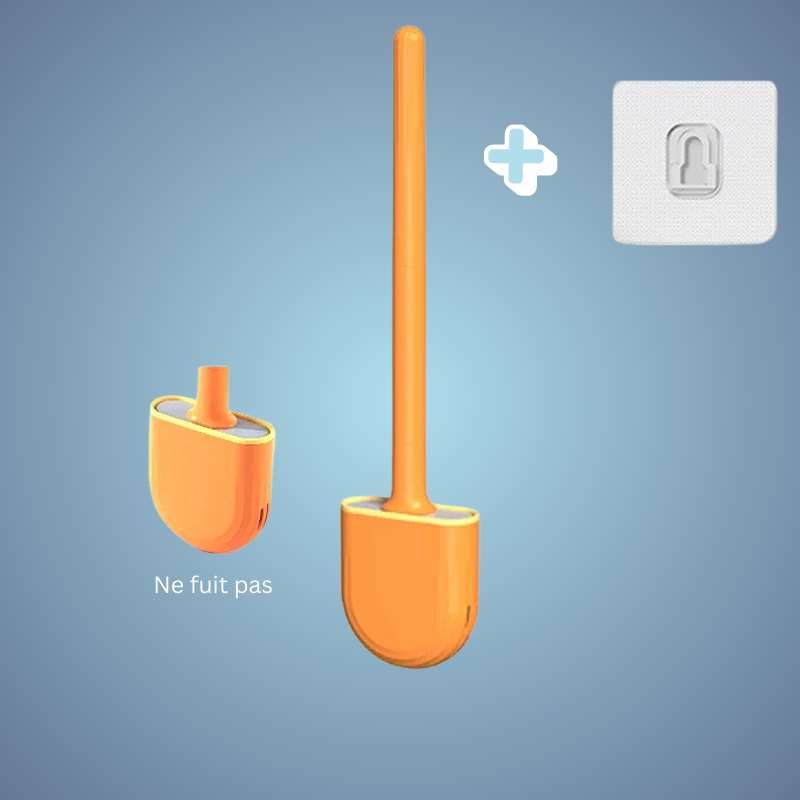 Brosse de toilette silicone