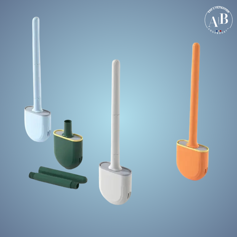 Brosse de toilette silicone