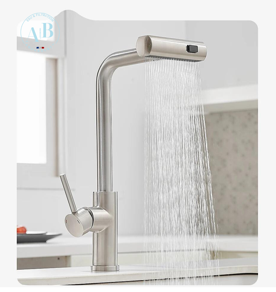 AQUATWIST Premium - Mitigeur de cuisine 3 modes avec douchette