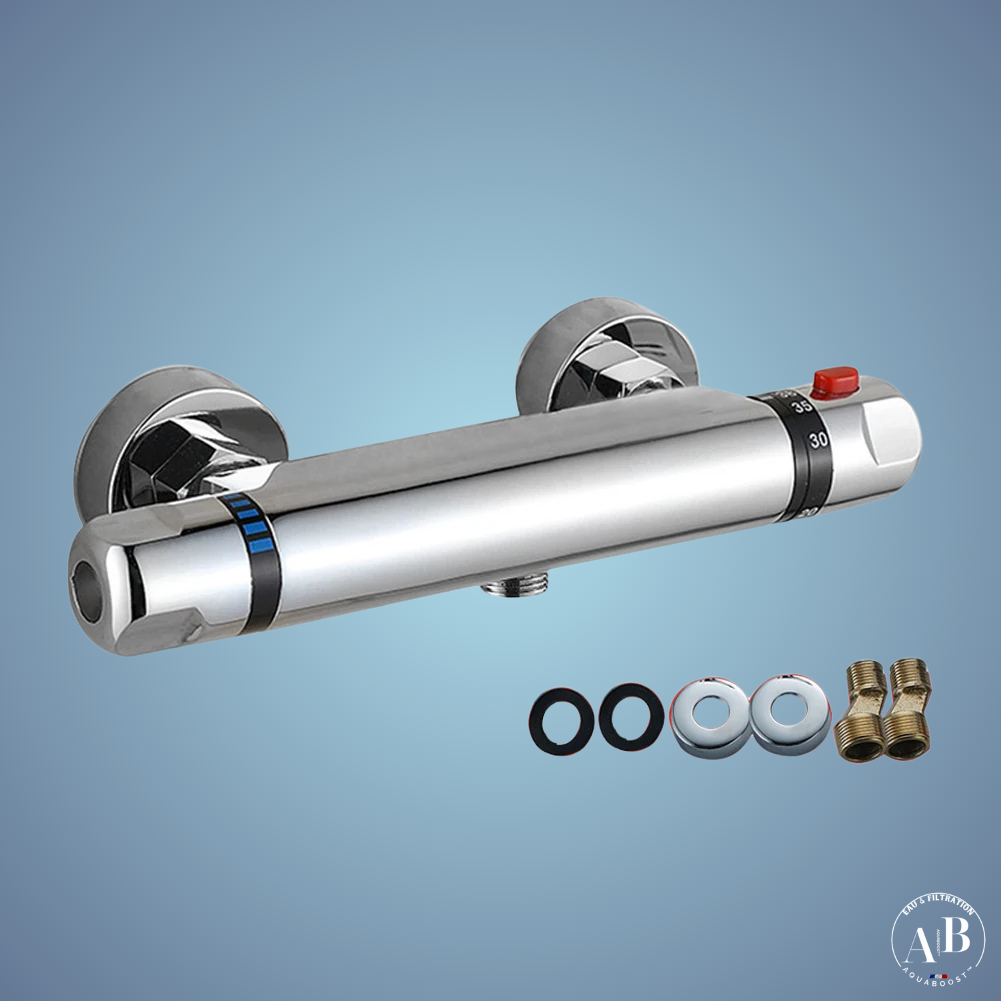 Mitigeur de douche thermostatique à température constante Aquaboost