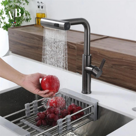 AQUATWIST Premium - Mitigeur de cuisine 3 modes avec douchette