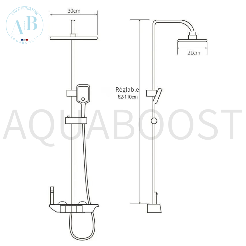 Colonne de douche ZenFlow 4