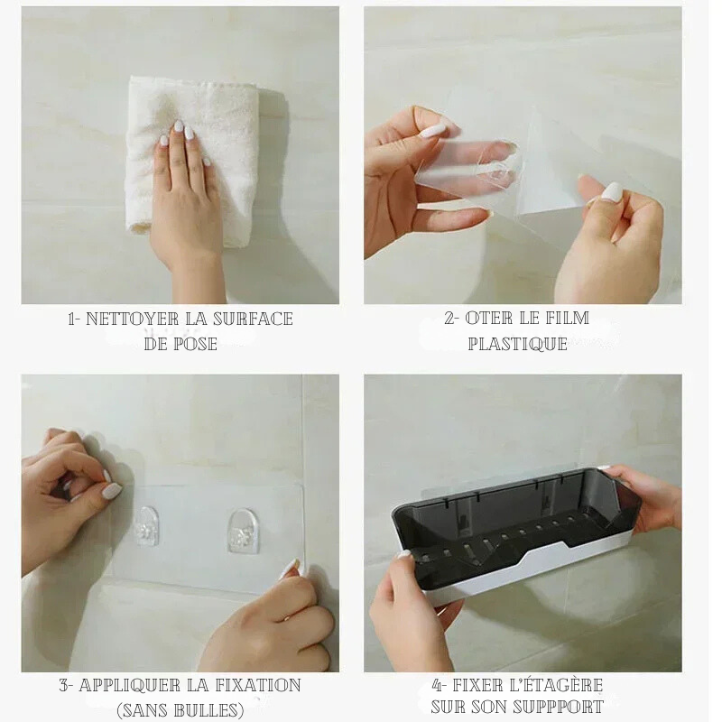 Étagère de salle de bain - WC - cuisine