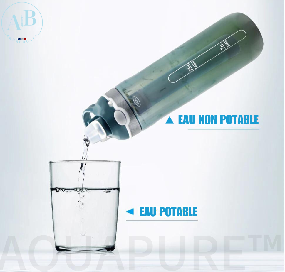 Gourde filtrante AQUAPURE™ (filtre 3000 L inclus)