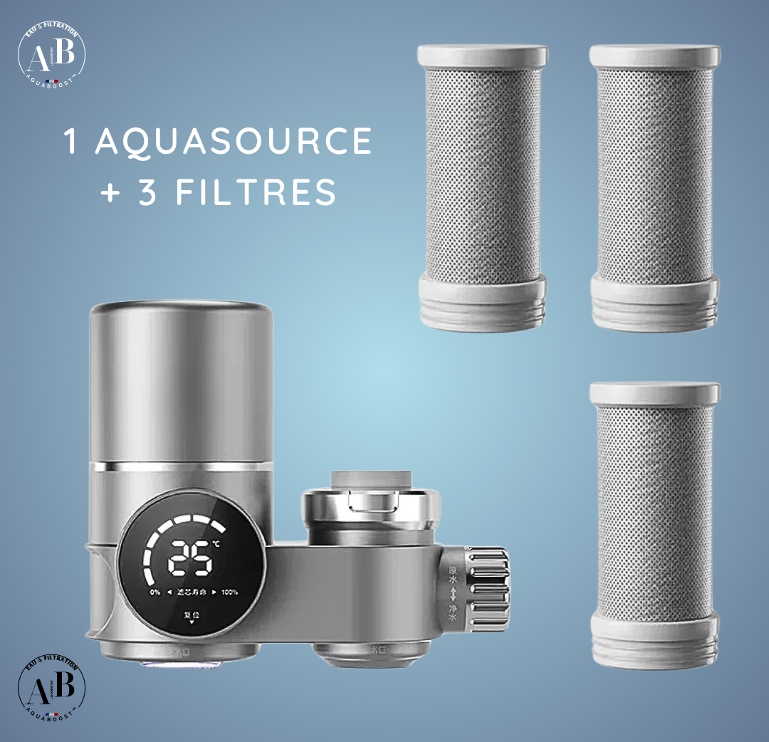 AQUASOURCE™ - Kit De Filtration D'eau Du Robinet