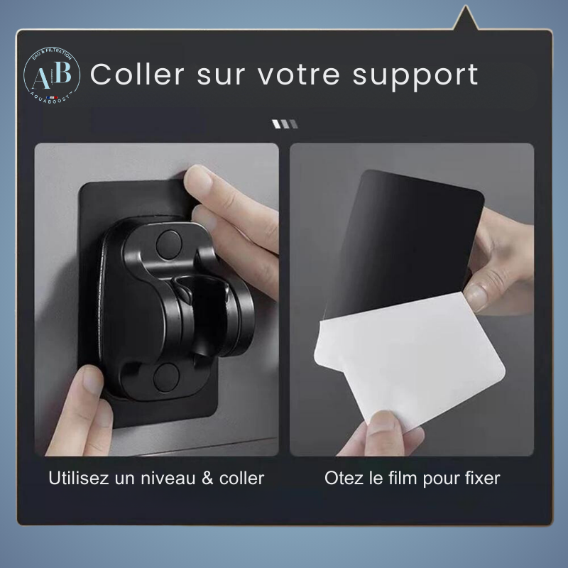 Support de douche aluminium