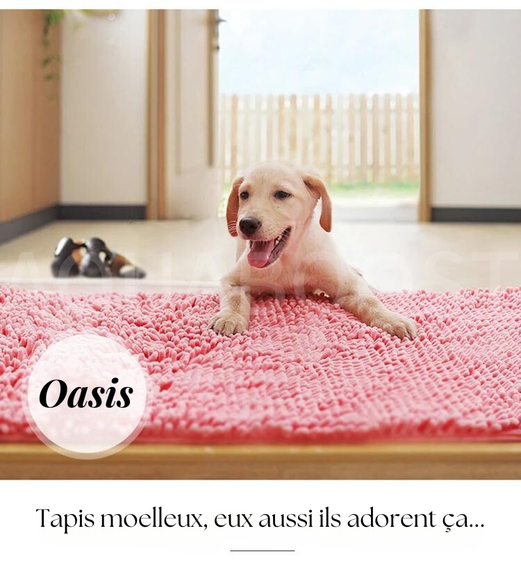 Tapis de bain shaggy 50x80cm