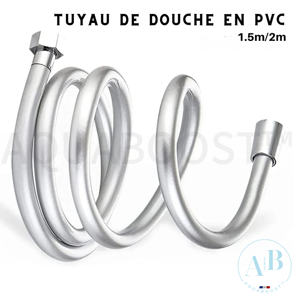 Tuyau lisse en PVC-flexible de douche-aquaboost™